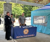 Knightdale Police Department at the Arts and Education Festival