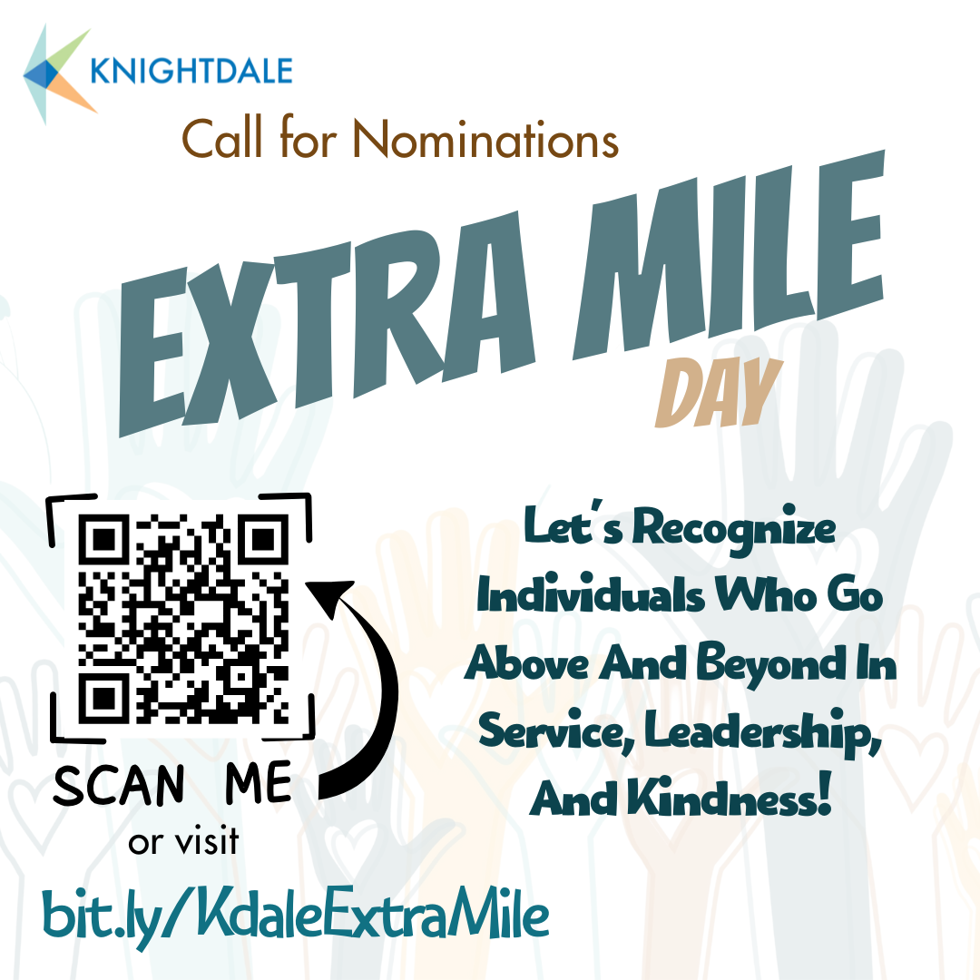 Extra Mile Day Nominations Graphic