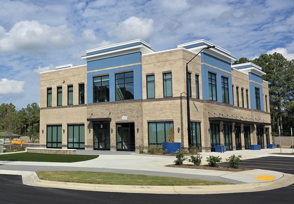 rendering graphic of new Knightdale Finance and HR location in Knightdale, NC