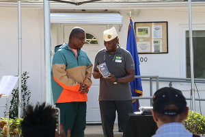 Presentations at DAV ribbon cutting event in Knightdale, NC