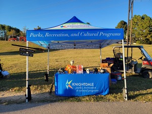 Kids enjoy Kick or Treat The Trail event