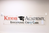 Interior Kiddie Academy Signage