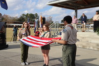 Boy Scout Troop 365 Participate in Knightdale Veterans Day Tribute