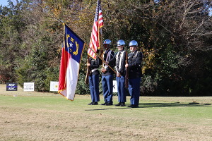 Presentation of Flags at the Live Like Ryan Golf Tournament