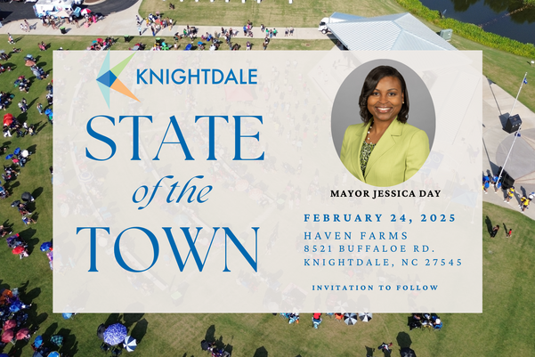 Knightdale State of the Town Graphic