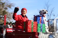 Participants at the Knightdale Christmas Parade