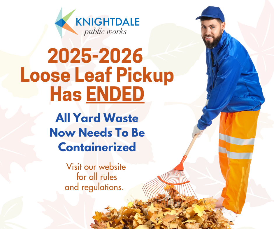 Loose Leaf Pickup Season Graphic