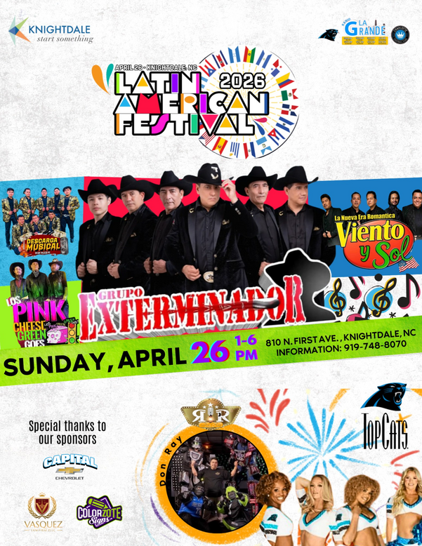 Latin American Festival Flyer