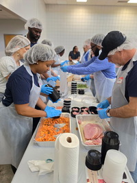 Knightdale Town Employees Supporting Meals on Wheels