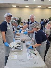 Knightdale Town Employees Supporting Meals on Wheels