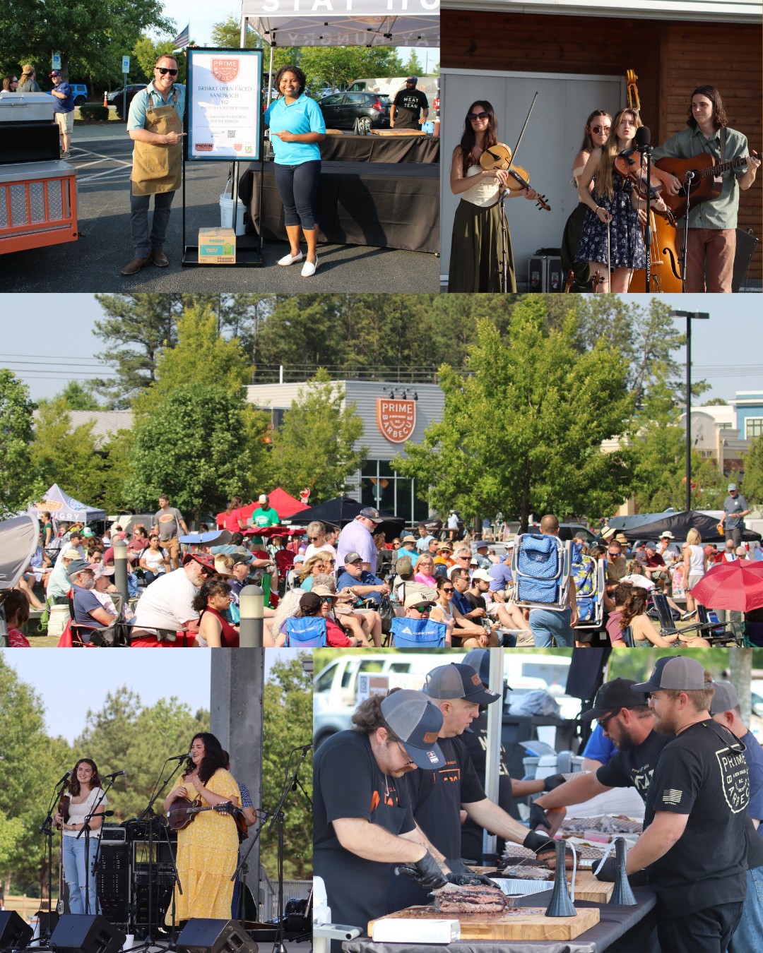 Pickin' in the Park Collage