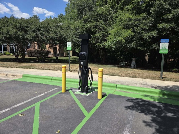 Upgraded EV Stations at Knightdale Town Hall and Knightdale Station Park
