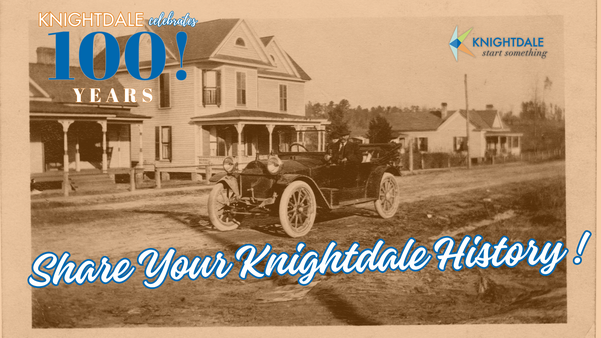 Knightdale 100 logo