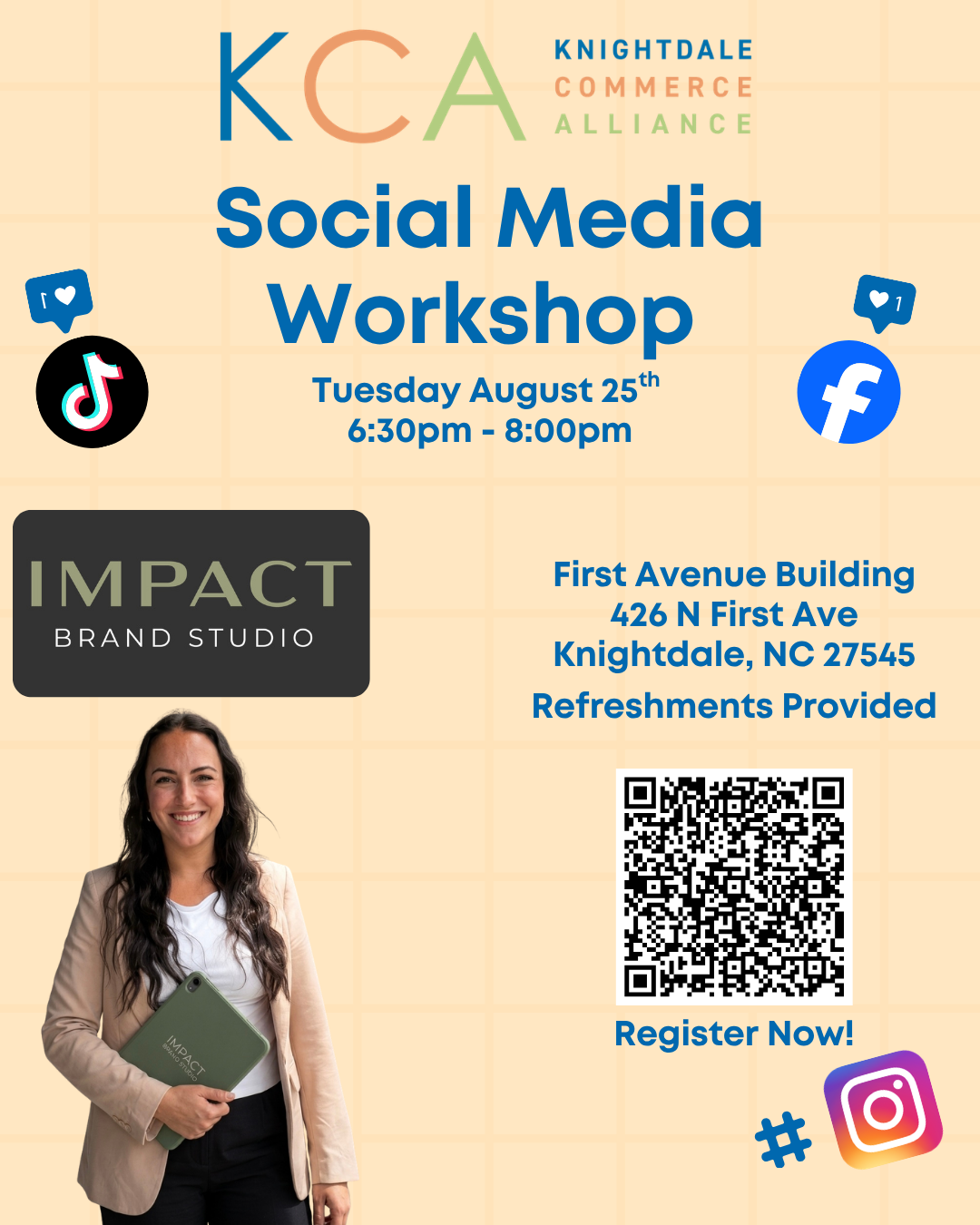 Social Media Workshop Flyer