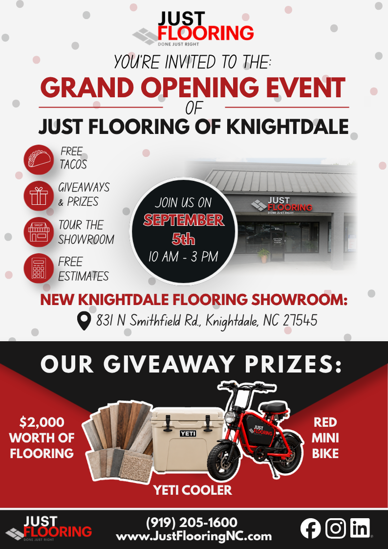 Just Flooring Grand Opening
