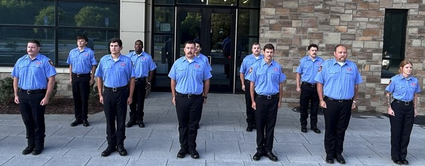 Photo of New Members of Knightdale Fire Department