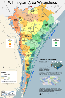Wilmington Watershed Map