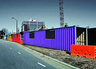 Shipping Container Walkway
