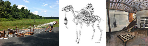 Bonded Llama Studios exhibition 