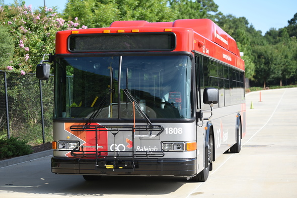 Compressed Natural Gas Bus 