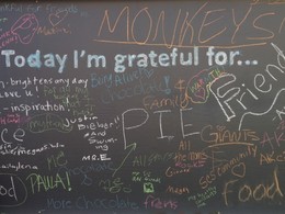 gratitude wall