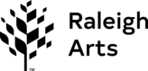 Raleigh Arts Logo in Black