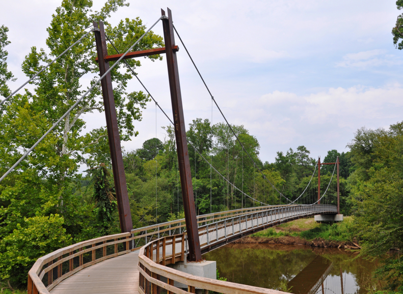 Cover Photo - Neuse River Trail Suspension Bridge