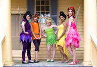 Group of people dressed as fairies