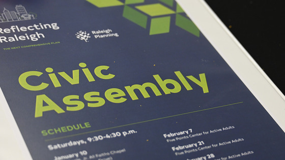 Reflecting Raleigh - Civic Assembly Flyer