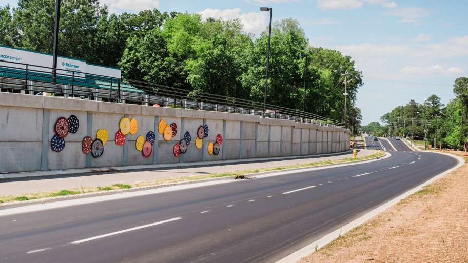 Image of public art along Atlantic Avenue 