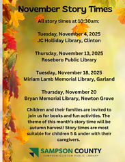 Story time November 2025