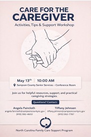 Care for the Caregiver Flyer