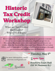 Historic Tax Credit Workshop