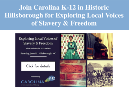 Carolina K-12 Slavery