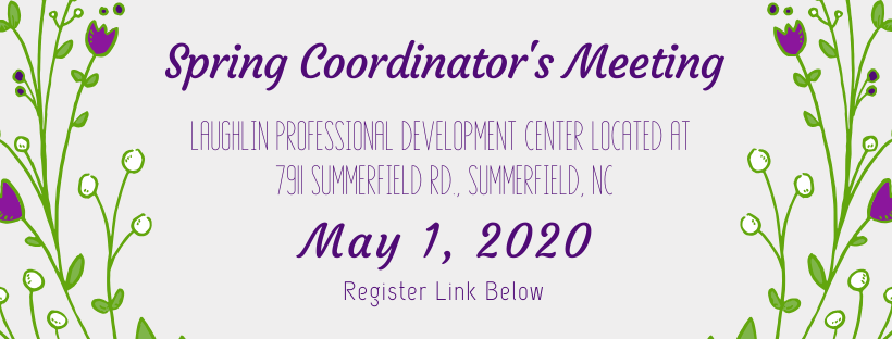 Spring Coordinator's Meeting