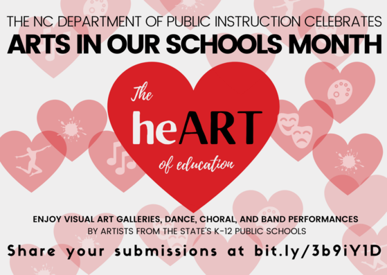 Arts In our Schools Month Logo