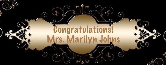 Congratulations Mrs. Johns