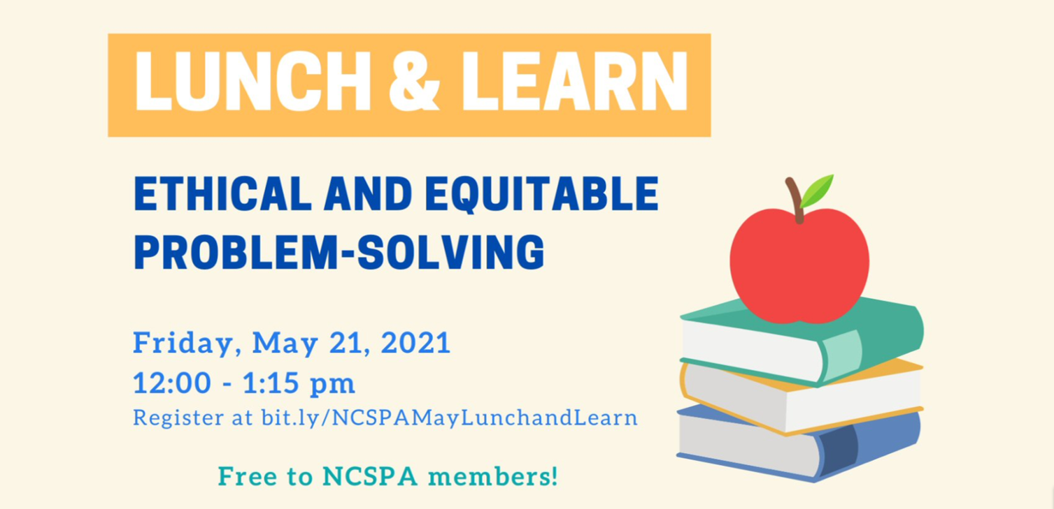 NCSPA Lunch and Learn May 21