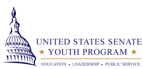 Senate Youth Logo with National Capitol Building
