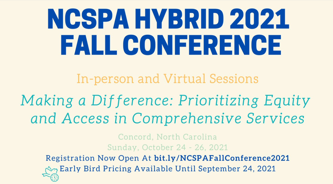 NCSPA Fall Conference