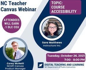 NC Teacher Canvas Webinar