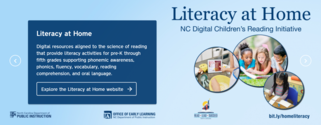 literacy at home banner