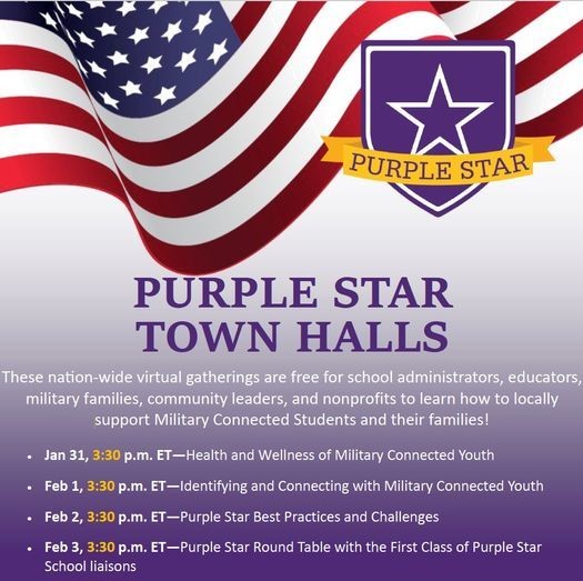 2022 Purple Star Town Halls