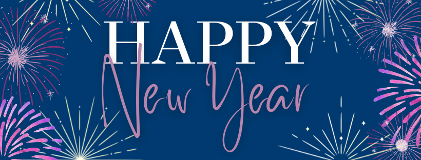 Happy New Years Image with fireworks