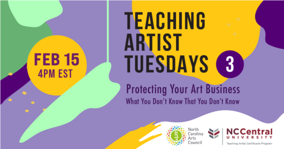 Teaching Artist Tuesday Banner