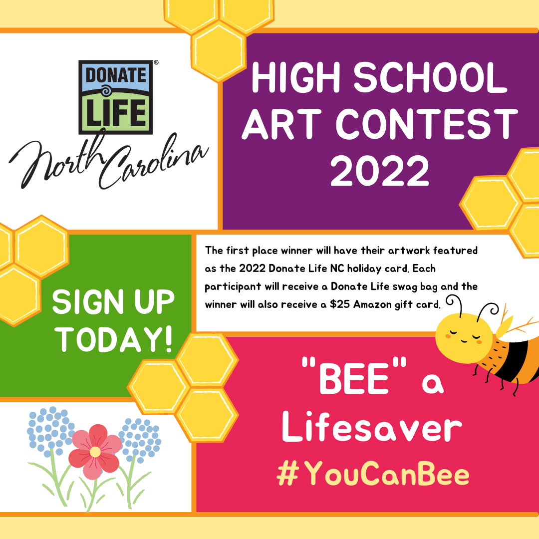 BEE a lifesaver art contest logo