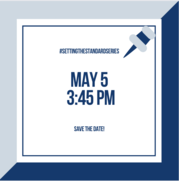 Save the Date!  May 5 @ 3:45