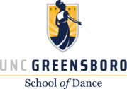 UNC Logo with "School of Dance" under it