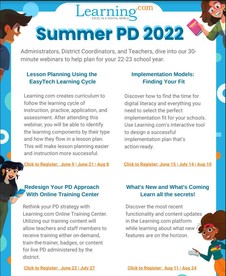 LCOM Summer PDs
