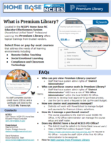 Premium Library 1-pager